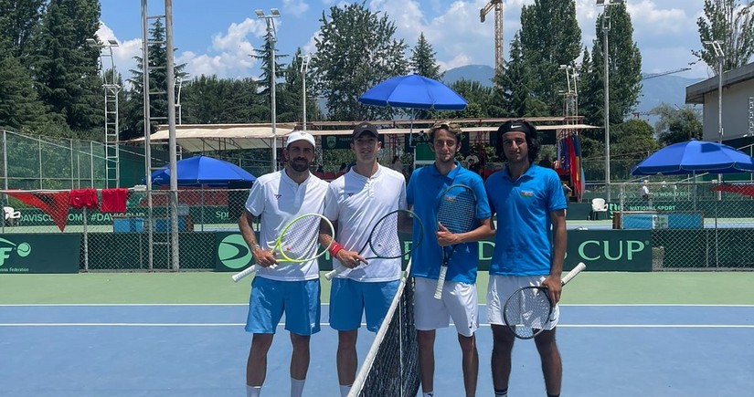 Azərbaycanın tennis millisi “Davis Cup”a qələbə ilə başlayıb