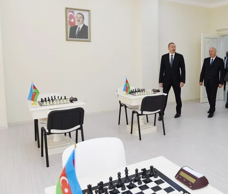 Chess school opened today in Sumgayit