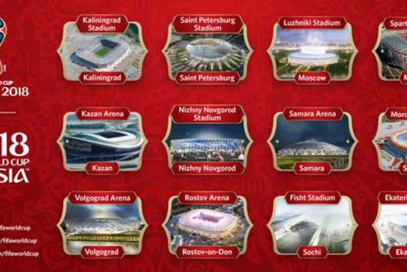 2018-ci ildə Rusiyada keçiriləcək dünya çempionatının stadionlarının adları açıqlanıb