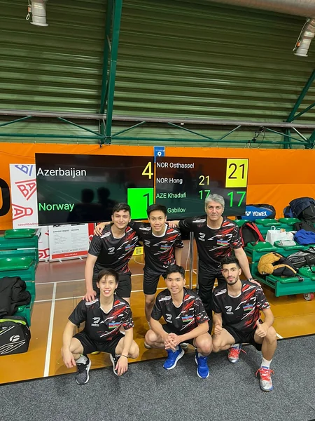 Azərbaycan badminton millisi Avropa çempionatının təsnifat mərhələsinə qələbə ilə başlayıb