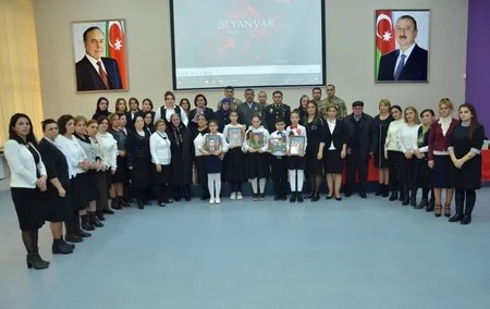 Azərbaycan Ordusunda 20 Yanvar şəhidlərinin xatirəsi anılıb - VİDEO