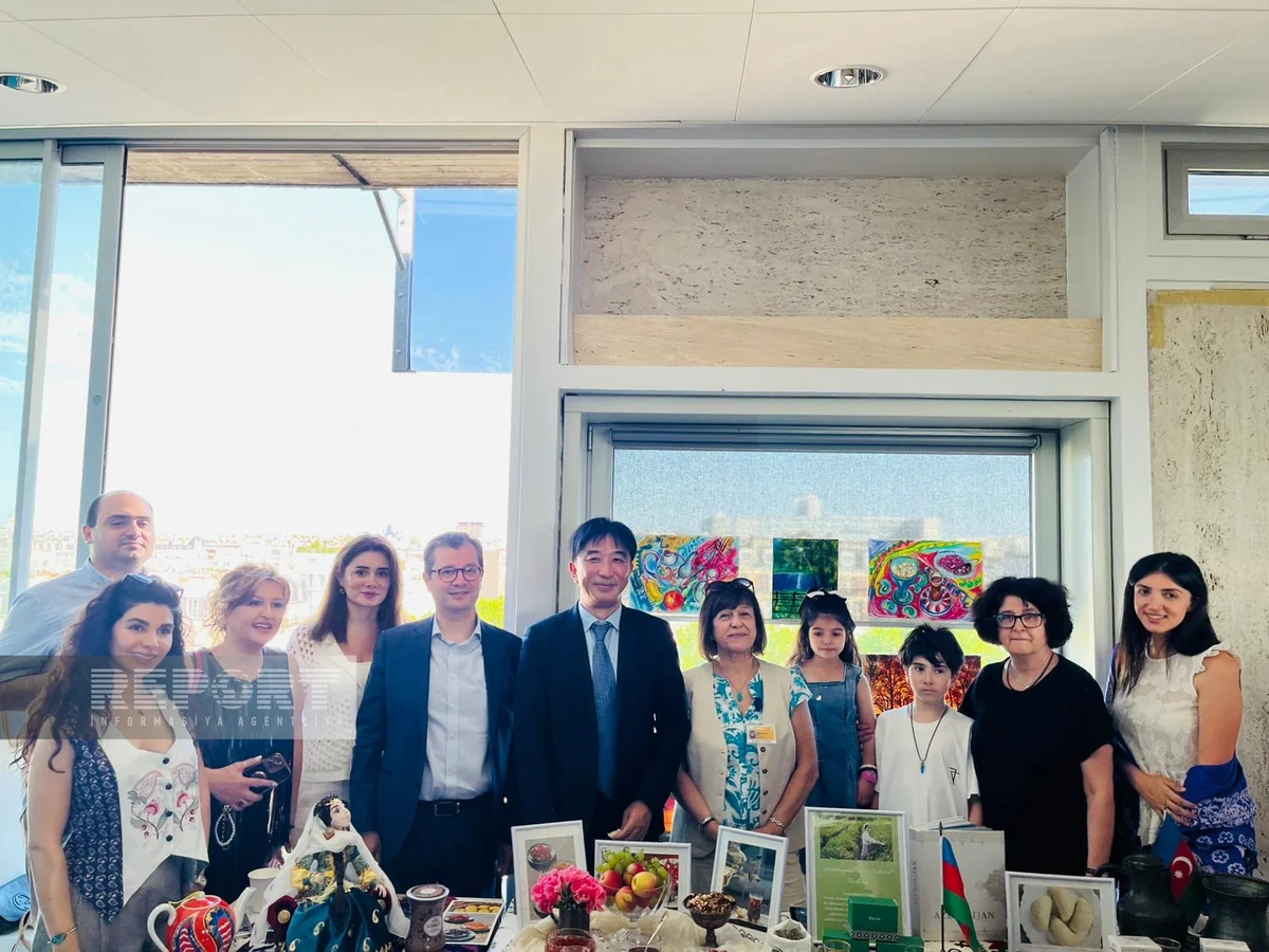 Azerbaijan represented at International Tea Day in Paris