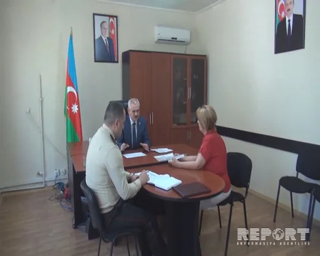 Arzu Rəhimov Xaçmazda vətəndaşları qəbul edib - FOTO - VİDEO