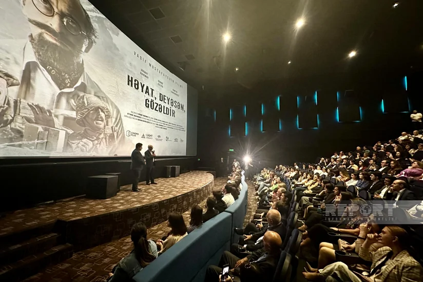 CinemaPlus”da Həyat, deyəsən, gözəldir” filminin qala gecəsi keçirilib