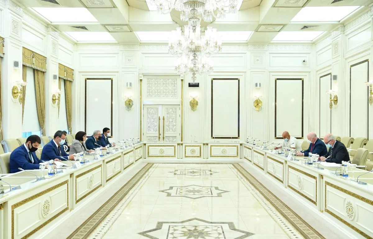 Sahibə Qafarova AŞPA-nın məruzəçisi ilə görüşüb