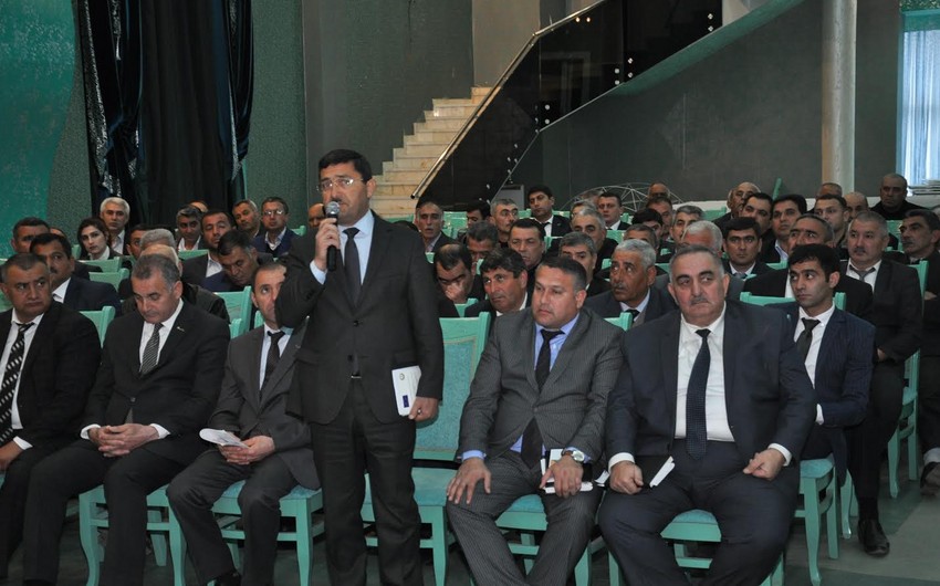 Azexport Aran bölgəsinin sahibkarlarına təqdim edilib