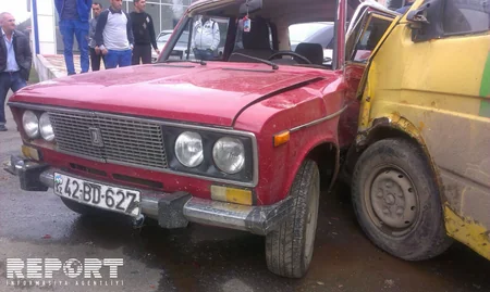 Цепная авария в Лянкяране: пятеро раненых являются студентами - ФОТО