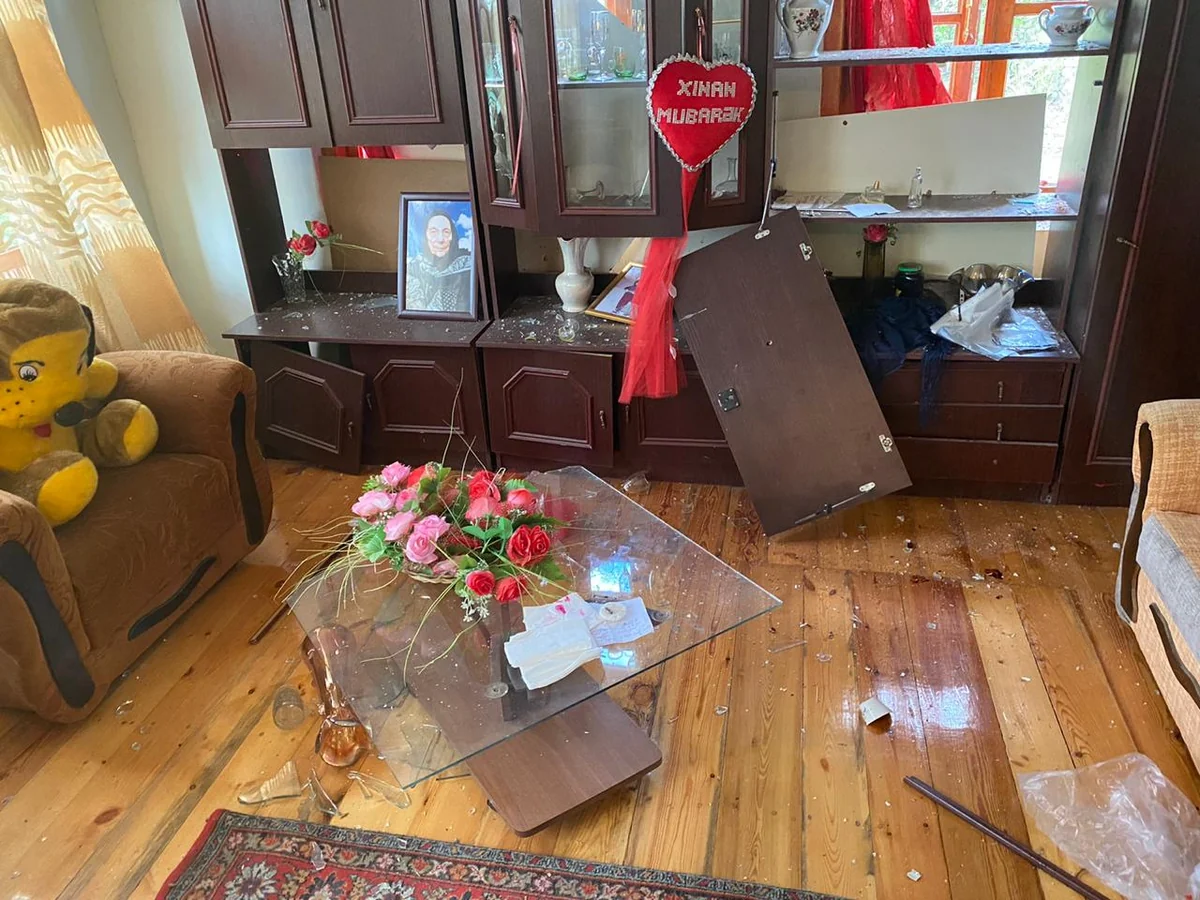 Ermənistanın təxribatı nəticəsində Tovuzda dinc əhaliyə dəymiş ziyanın qiymətləndirilməsi aparılır