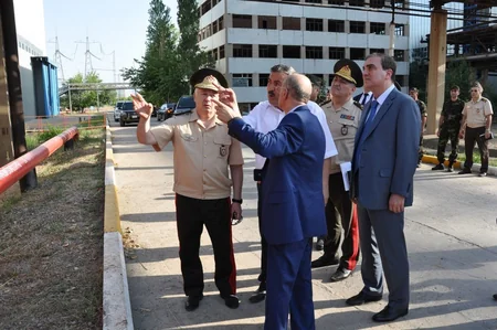 Kəmaləddin Heydərov Mingəçevirdə qəza baş verən ərazidə olub