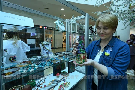 Bakıda 46-cı “Əl Əməyi, Göz Nuru” satış-sərgisinin açılışı olub
