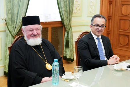 Ramin Məmmədov Rumıniya Pravoslav Patriarxal Kilsəsini ziyarət edib