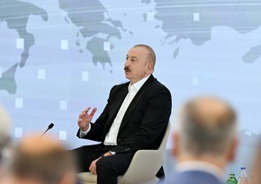 İlham Əliyev: Zəngəzur dəhlizinin ötürücülük qabiliyyəti ilkin mərhələdə 15 milyon ton həcmində qiymətləndirilir