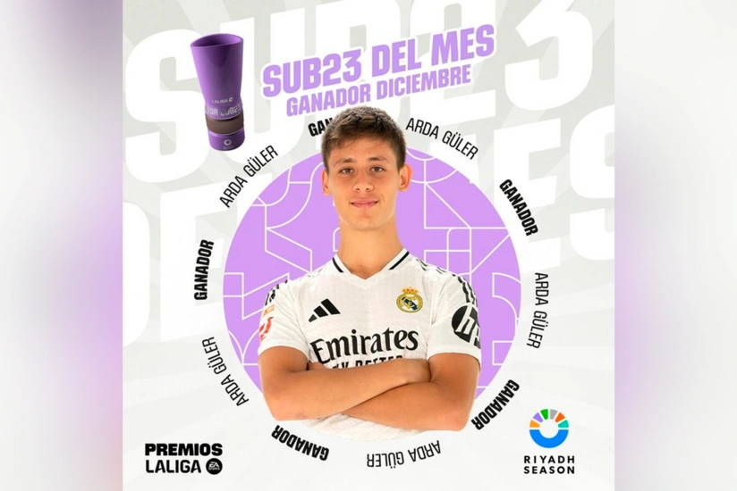 Арда Гюлер признан лучшим игроком ноября в Ла Лиге