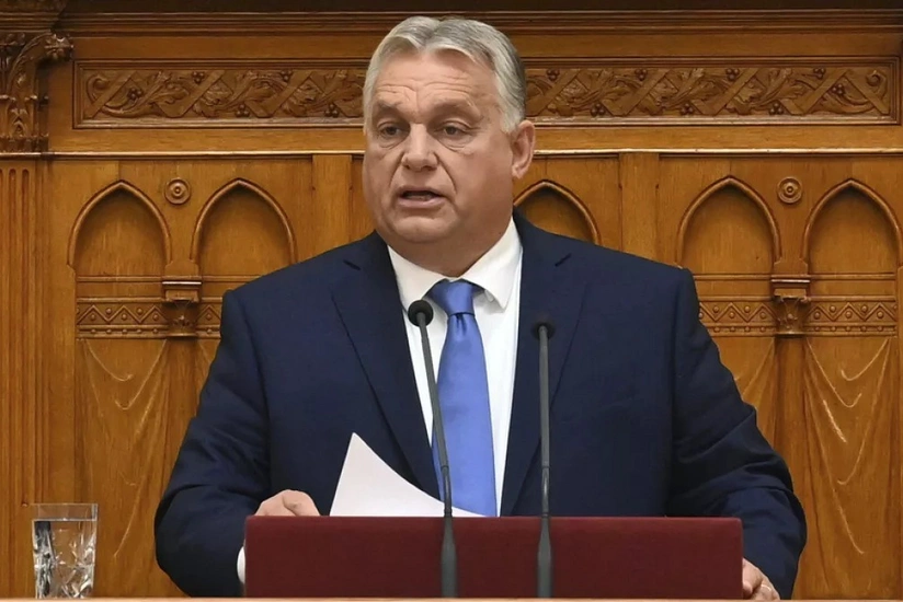 Orban İtaliya və Macarıstanın Brüsselə təslim olmayacağını bildirib