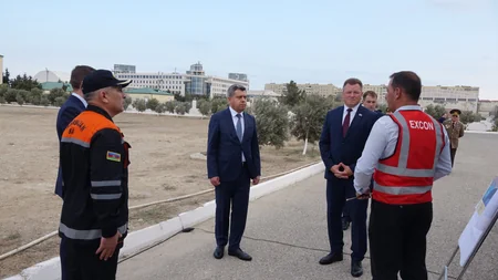 Kəmaləddin Heydərov Belarusun fövqəladə hallar naziri ilə görüşüb