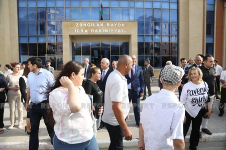 Daha 10 ailə Zəngilanın Ağalı kəndinə yola salınıb