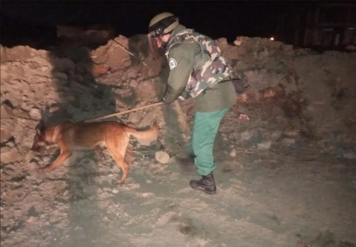Sumqayıtda restoran yaxınlığında qumbara aşkarlandı