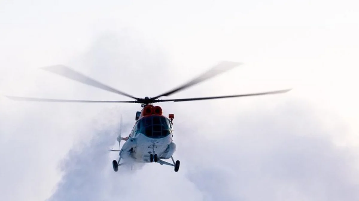 Rusiyada helikopter qəzaya uğradı, ölənlər var