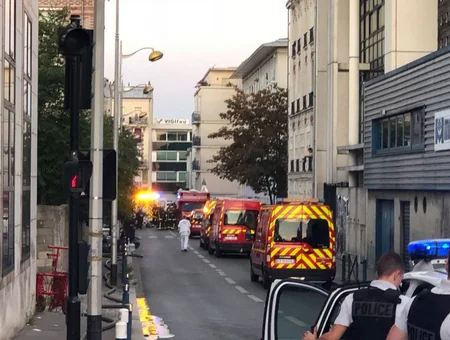 Fransada yanğın zamanı 22 nəfər xəsarət alıb