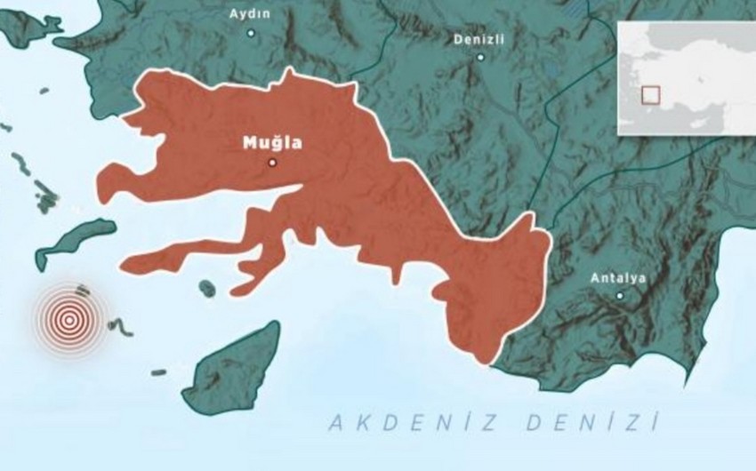Türkiyənin yanğın baş verən vilayətində zəlzələ olub