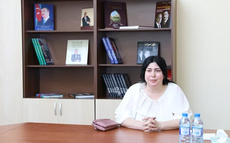 Sahib Ələkbərov Oğuzda vətəndaşları qəbul edib