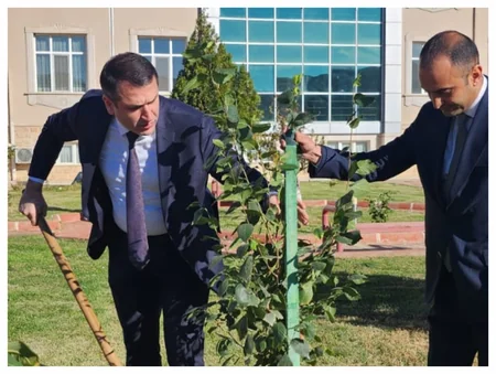 Naxçıvanda ilk dəfə şəhidlərin adına bağ salınıb