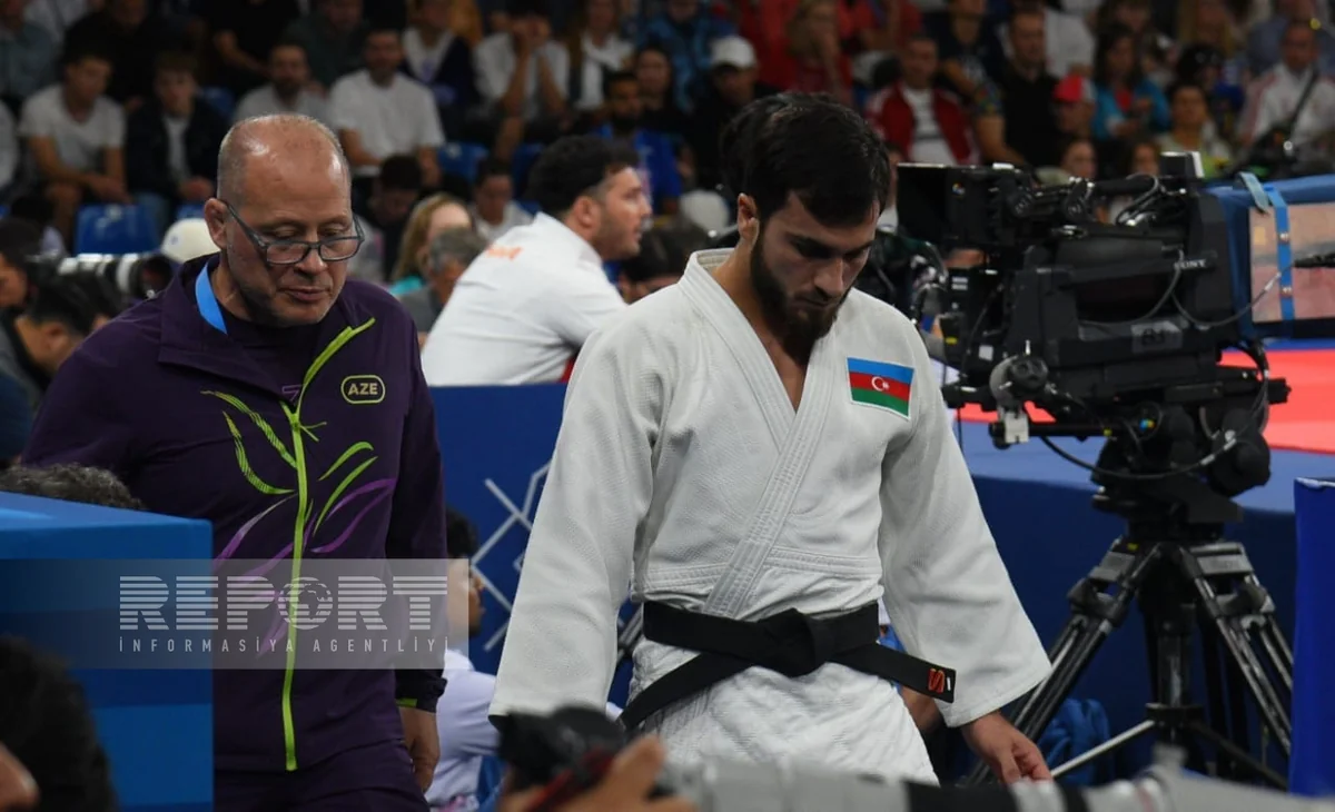 Paris-2024: Azərbaycan cüdoçusu mübarizəni dayandırıb