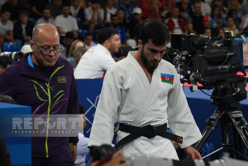 Paris-2024: Azərbaycan cüdoçusu mübarizəni dayandırıb