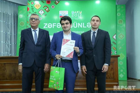 Report News Agency gets award for Baku 2017 Islamic Games