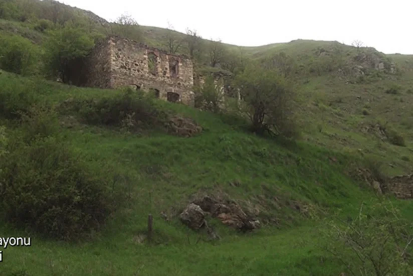 Footage from liberated Asrik village of Azerbaijan's Kalbajar district