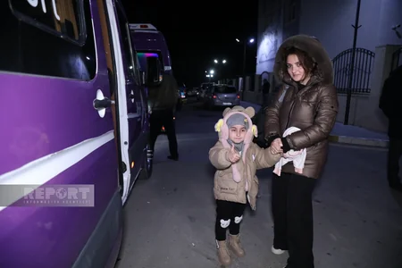 Another group of former IDPs leaves for Azerbaijan's Jabrayil