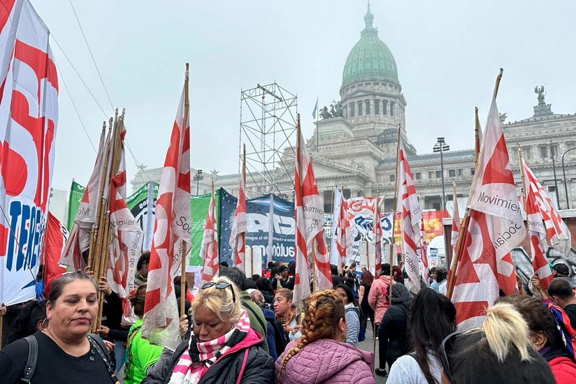 В Аргентине на антиправительственной манифестации произошли столкновения