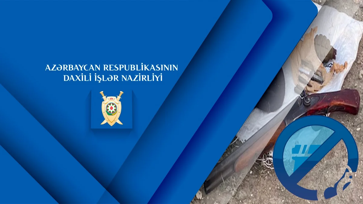 Bakı sakini qanunsuz saxladığı avtomatı polisə təhvil verib