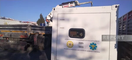 В Кахраманмараше начата установка мобильного полевого госпиталя МЧС