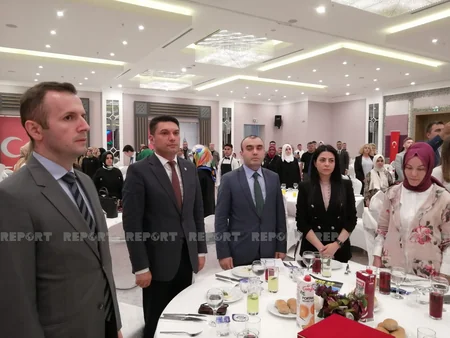 İstanbulda “Bəzi saylar tarix yazar - 44 gün, 44 şəhid” anım mərasimi keçirilib