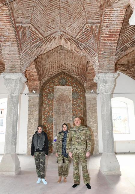 Prezident İlham Əliyevin Füzuli və Şuşaya səfərindən - FOTOREPORTAJ