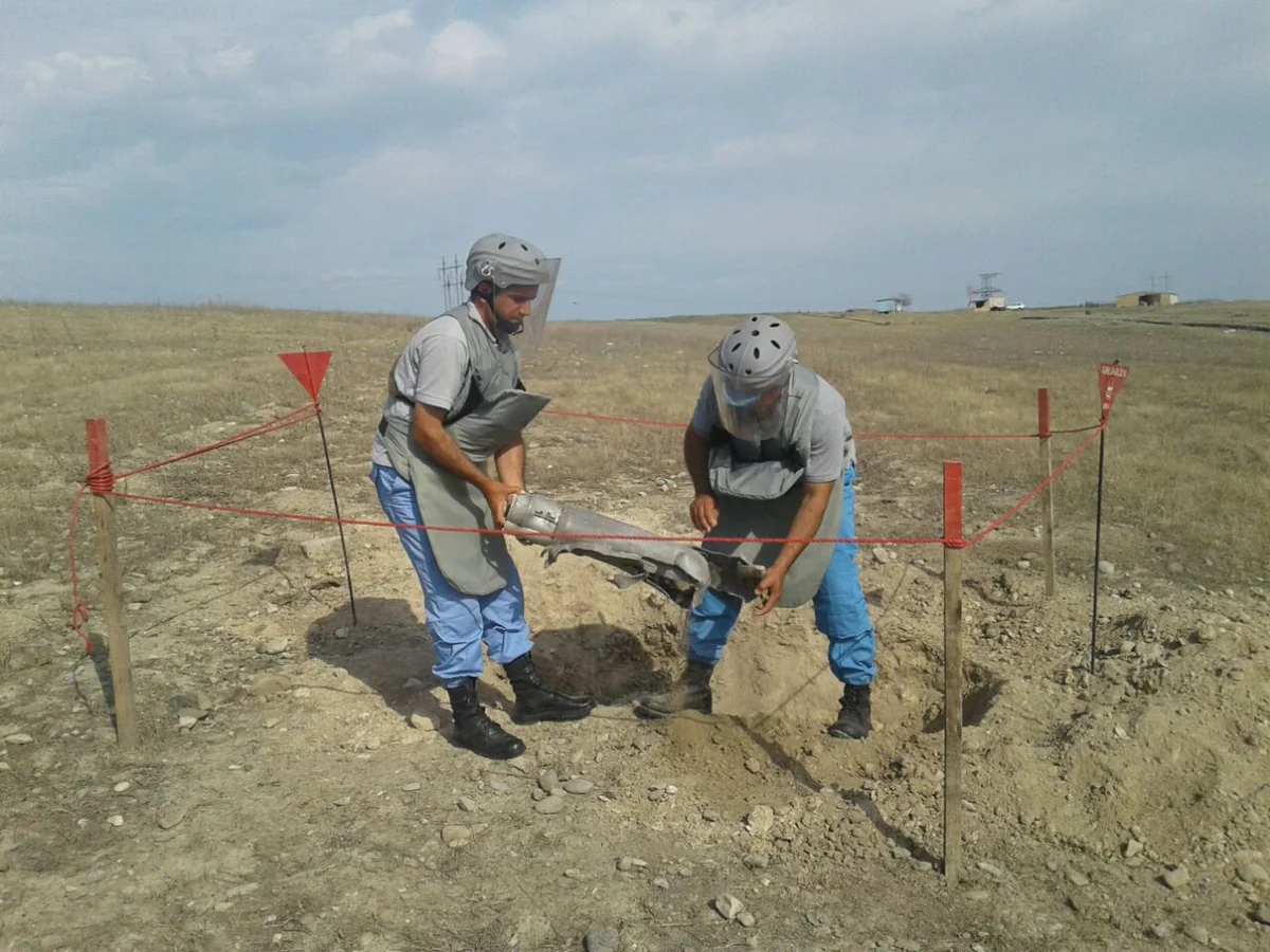 ​Tərtərdə top mərmisi tapılıb