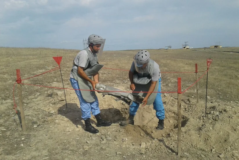 ​Tərtərdə top mərmisi tapılıb