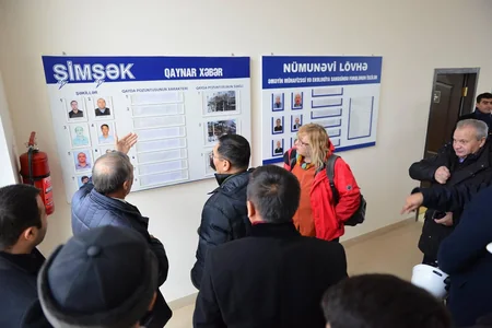 Beynəlxalq Həmkarlar İttifaqları Konfederasiyasının nümayəndələri “Azərikimya”da olublar