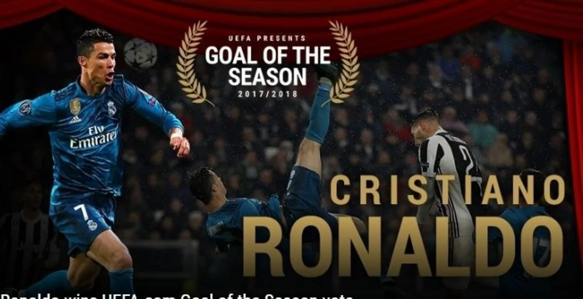 UEFA 2017/2018 mövsümünün ən yaxşı qolunu açıqlayıb