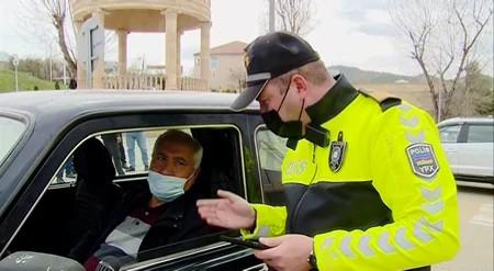 ​​​​​​​Gədəbəydə qaydaları pozan sürücülər cərimələndi