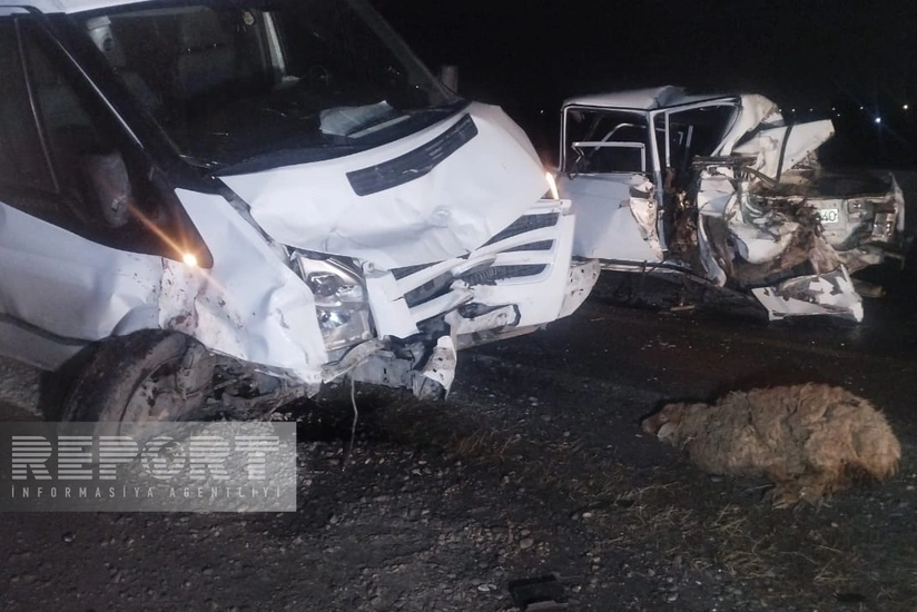 Kürdəmirdə ağır yol-nəqliyyat hadisəsi baş verib, ölən və xəsarət alan var