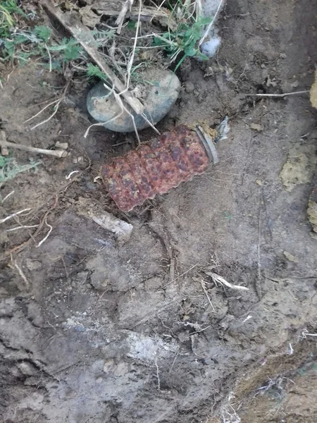 Goranboyda 3 ədəd partlamamış hərbi sursat aşkarlanıb