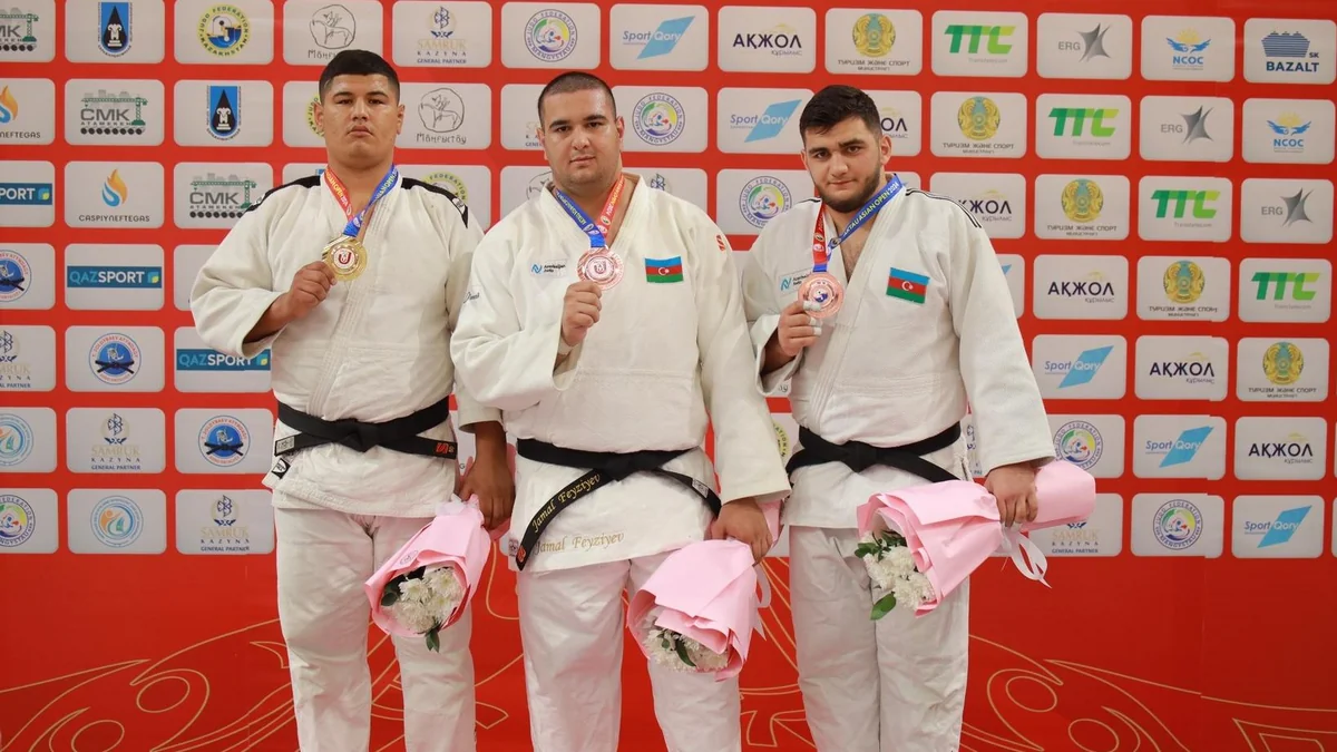 Azərbaycan cüdoçuları Açıq Asiya turnirində 4 medal qazanıb