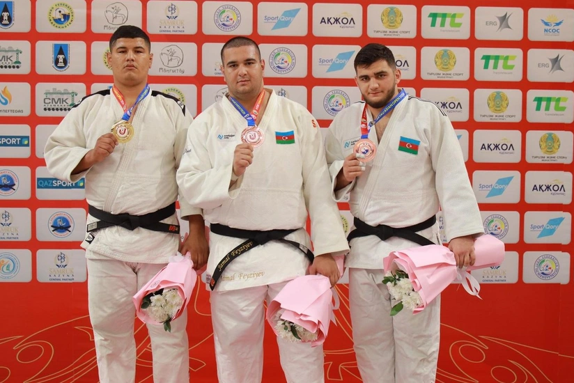 Azərbaycan cüdoçuları Açıq Asiya turnirində 4 medal qazanıb
