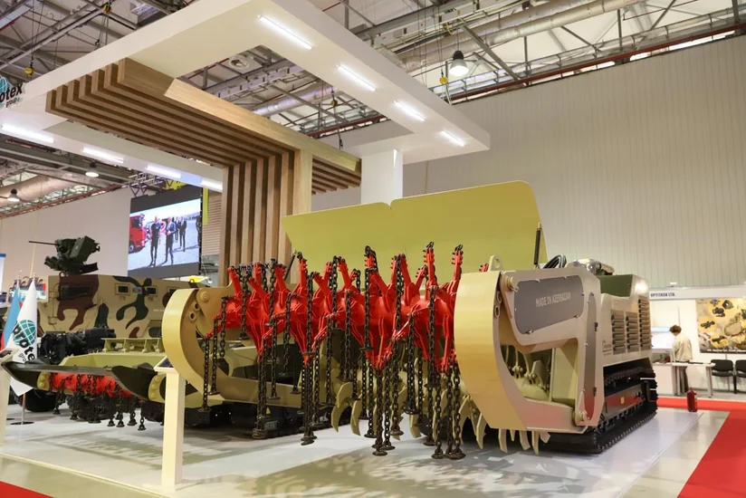 Daha iki ədəd Azərbaycan istehsalı olan mexaniki minatəmizləmə maşınları əməliyyatlara cəlb olunacaq