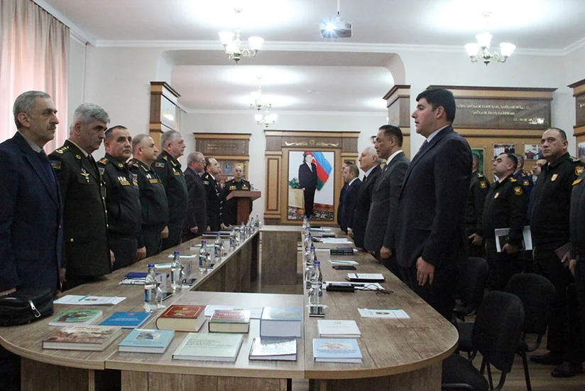 В Университете нацобороны состоялось мероприятие, посвященное 100-летию Гейдара Алиева
