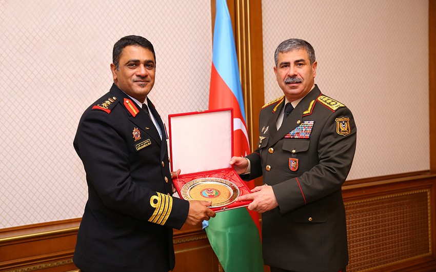 “Ali zabit” medalı Zakir Həsənova təqdim olunub