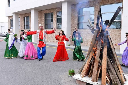 İnternat məktəbində Novruz şənliyi keçirilib - FOTO