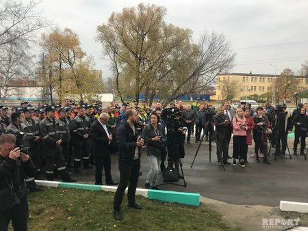 Moskva vilayətində Heydər Əliyevin xatirə lövhəsinin açılışı olub